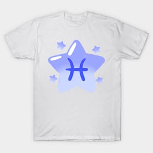 Astrological Sign Star - Pisces T-Shirt